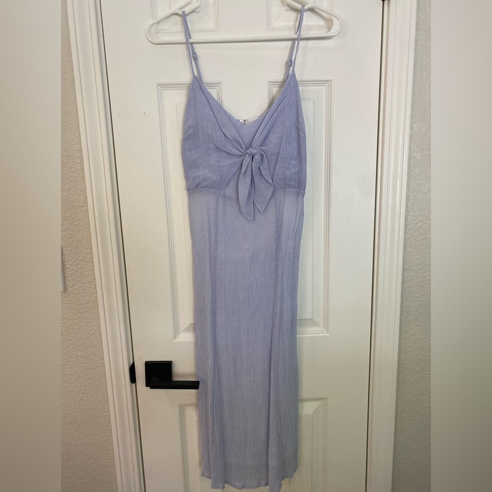 Lush Blue Midi Sundress